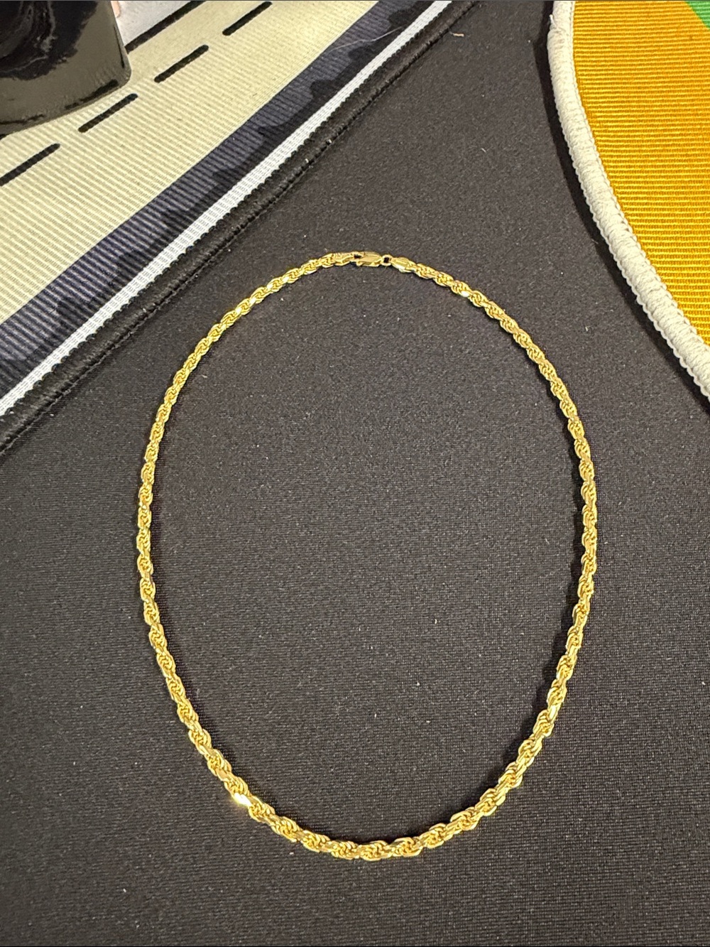 925 Silver Rope Chain Necklace - Women's Jewelry